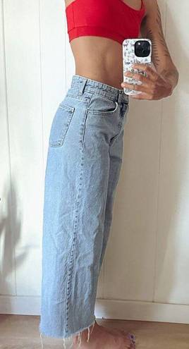 Zara Highwaisted Wide Leg Jeans