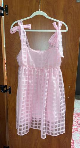 Boutique Pink Babydoll Dress