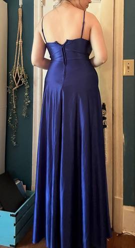 City Triangles Royal Blue Prom Dress