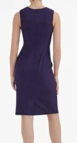 MM.LaFleur  Womens Shirley Sheath Dress 2 Elderberry Purple Sleeveless Back Zip