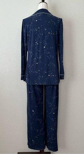 The Moon Soma Celestial and Star Printed Lounge Shirt Pants Set