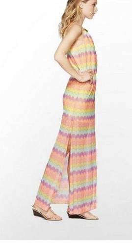 Lilly Pulitzer Inna Colorful Bright Maxi Striped Dress