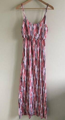 Bobeau  maxi dress striped‎ strap lined knit size XS