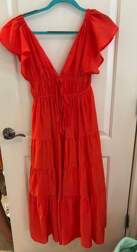 Boutique Maxi Dress Red