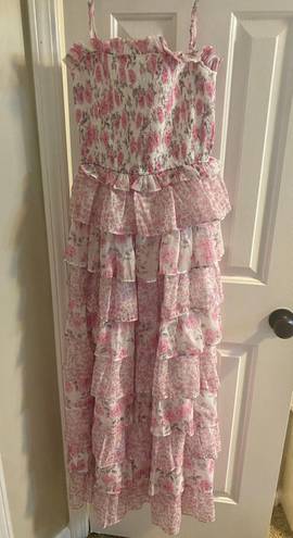 Dalia Macphee Maxi Dress Size Medium