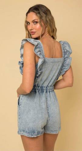 Gilli Denim Romper Blue Size M