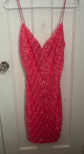 Windsor Sequin Homecoming Dress