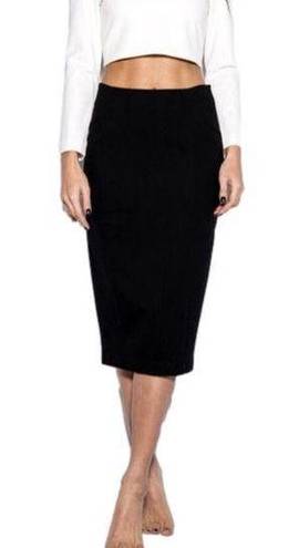 Blaque Label  Knit Pencil Skirt Black