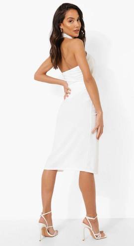 Boohoo White Dress