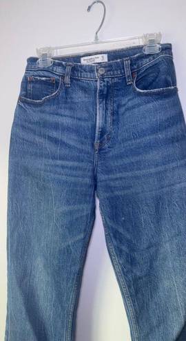 Abercrombie & Fitch  the 90’s straight ultra high rise denim 27/4s Curve Love