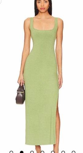 Revolve Green Midi Dress