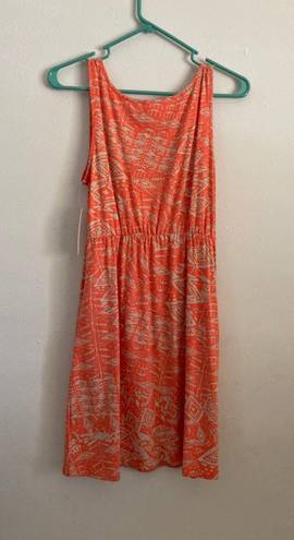 Sonoma Petites Orange Dress Size S