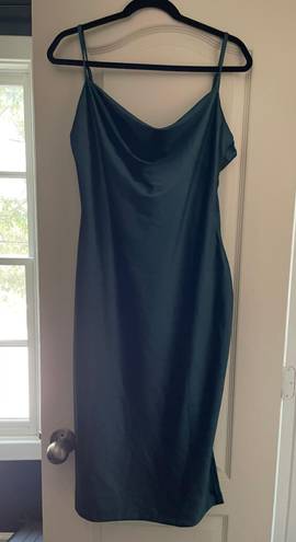 Semi formal emerald green dress Size XL