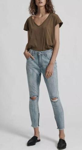 One Teaspoon  Slim Hamptons Freebirds High Rise Jeans