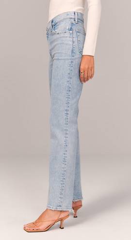 Abercrombie & Fitch 90s Straight Ultra High Rise Crossover Jeans