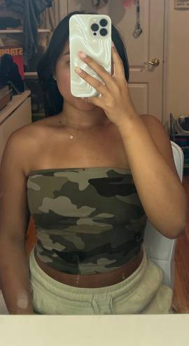 Garage Camo Tube Top