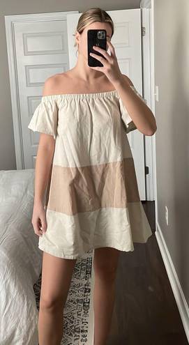 Loveriche Off The Shoulder Mini Dress