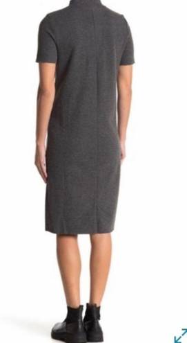 FOR THE REPUBLIC NWT  MOCK GREY MIDI DRESS Sweater