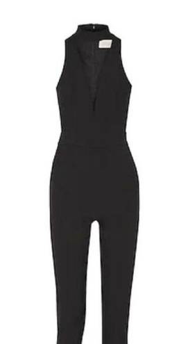 Michelle Mason NWT  Choker Plunge Jumpsuit size 4