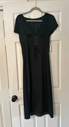 EXPRESS Satin Midi Dress