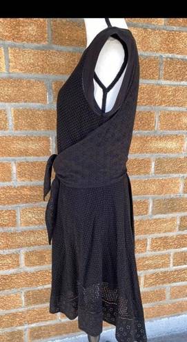 Rebecca Taylor 
Mixed Eyelet Tie Waist Dress size 4