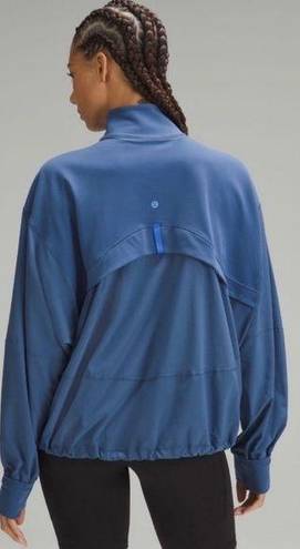 Lululemon  Define Relaxed-Fit Activewear Sporty Jacket Luon, Pitch Blue, Size 8