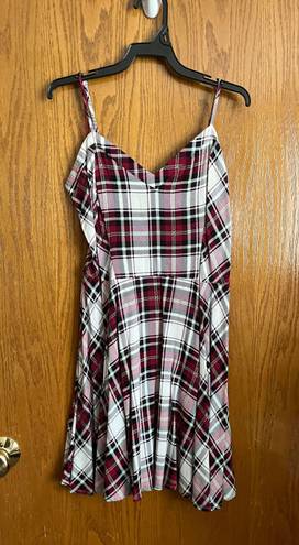 Aeropostale Plaid Mini Dress