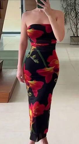 ZARA Floral Maxi Dress