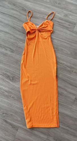 Princess Polly Orange Dress