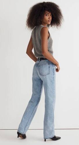 Madewell NWT  The '90s Straight Jean Mercer Wash Blue