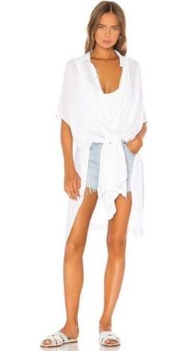 l*space L* Anita Cover Up in White Size Medium / Large