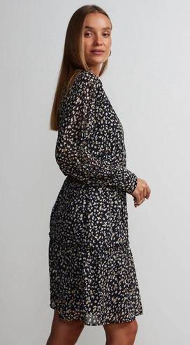 Krass&co Long Sleeve Tiered Printed Dress NY  NWT