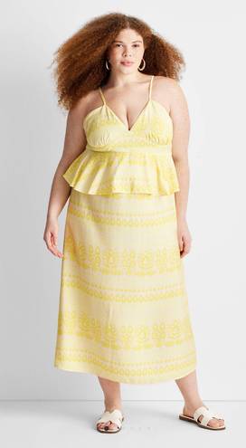 Target Yellow Maxi Dress