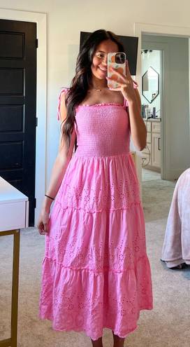 H&M Pink Maxi Dress