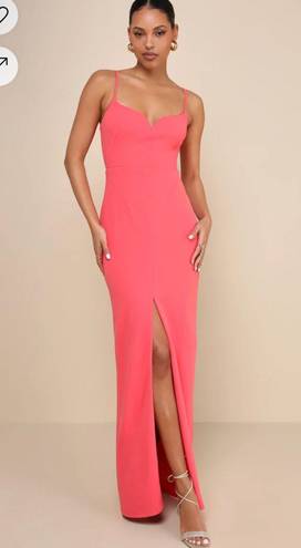 Lulus Coral Dress