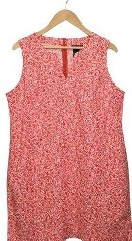 Krass&co Venezia Jeans Clothing  Dress Womens 16 Floral V Neck Sleeveless Tank Red