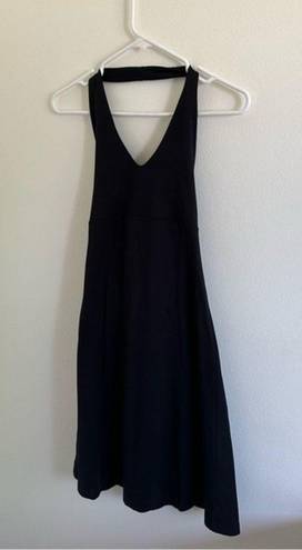 Patagonia  black Morning Glory Halter Dress XS