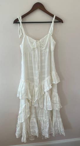 White Maxi Dress Size 6