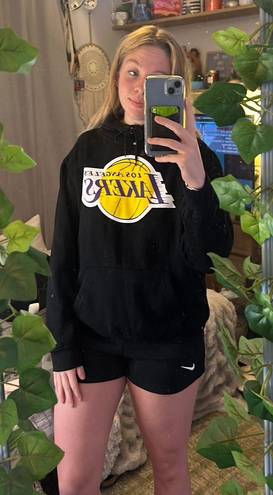 Nba Lakers  Black Hoodie