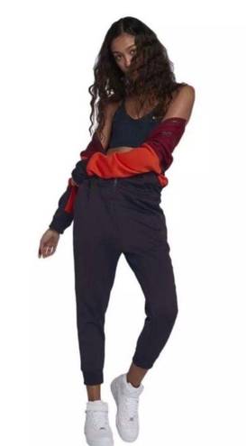 Nike Qsport burgundy orange color lock sweatsuit zip up jumpsuit XS