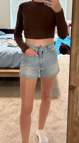 Aeropostale High Rise Mom Shorts