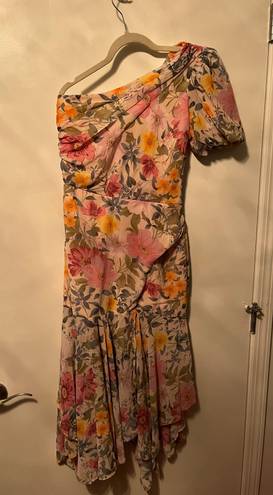 ASTR The Label Floral Off The Shoulder Dress