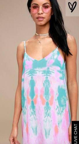 Lulus Watercolor Maxi Dress