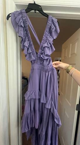 Boutique Midi Dress Purple