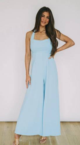 Here Comes the Sun Halter Neck Jumpsuit