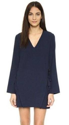 Finders Keepers  Fly Away Tie Side Mini Dress in Navy by ASOS