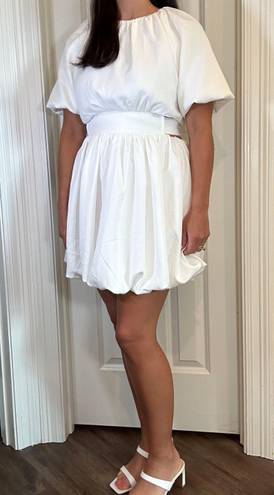 TCEC White Bride To Be Mini Dress