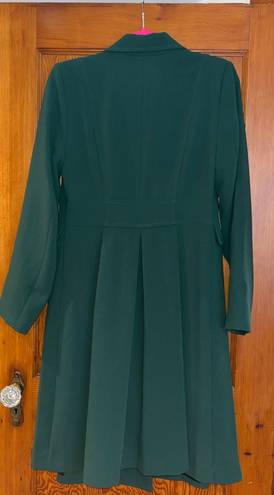 Modcloth Long Green Jacket