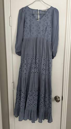 Blue Maxi Dress Size M