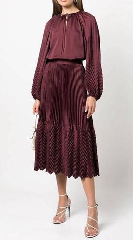 Mulberry Jonathan Simkhai NWT Wanda Pleated Detail Top in  Size 0